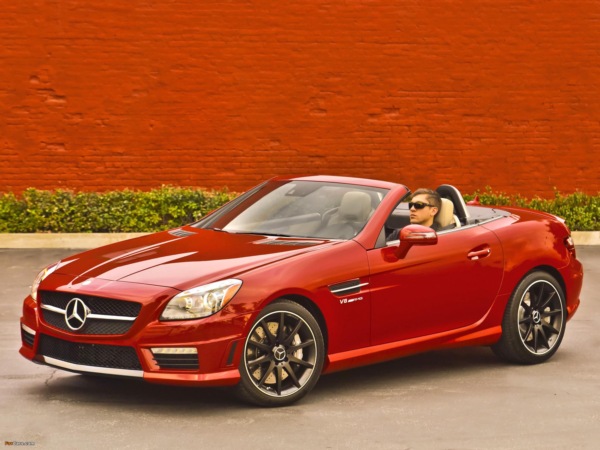 Images of Mercedes-Benz SLK 55 AMG US-spec (R172) 2012 (2048 x 1536)