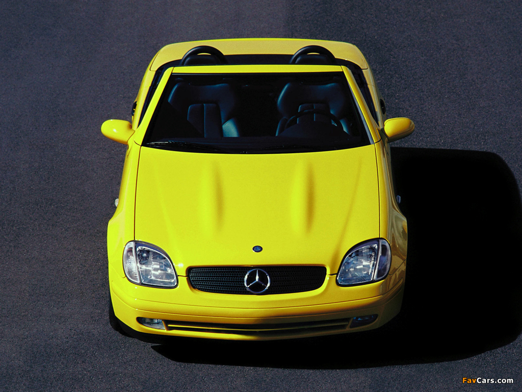 Mercedes-Benz SLK-Klasse (R170) 1996–2000 pictures (1024 x 768)