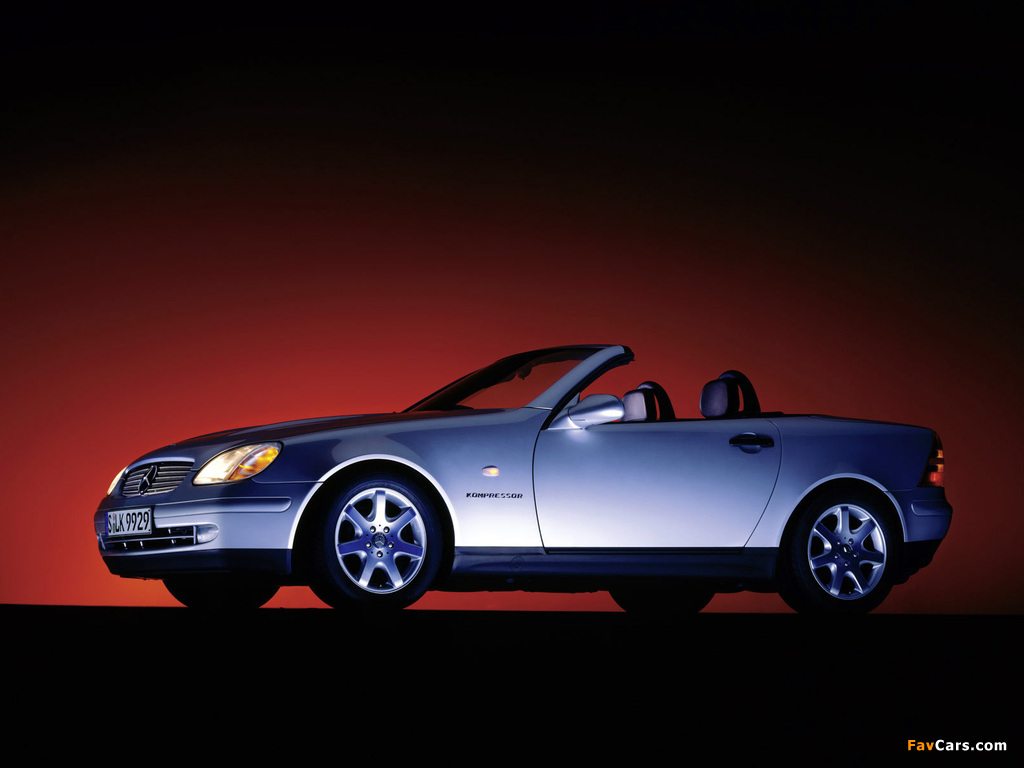 Mercedes-Benz SLK 200 Kompressor (R170) 1996–2000 pictures (1024 x 768)