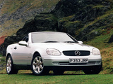 Mercedes-Benz SLK 230 Kompressor UK-spec (R170) 1996–2000 wallpapers