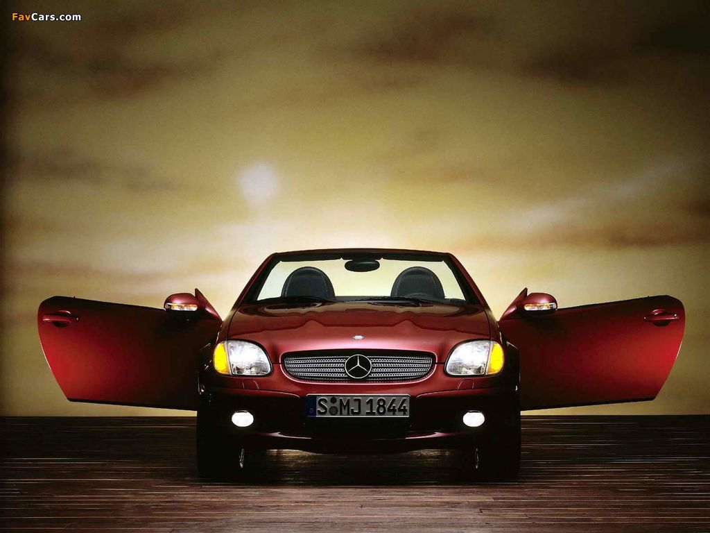 Mercedes-Benz SLK 320 (R170) 2000–04 images (1024 x 768)