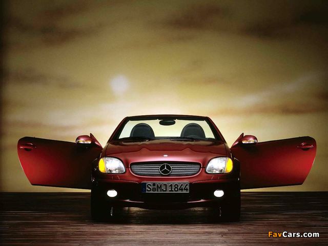 Mercedes-Benz SLK 320 (R170) 2000–04 images (640 x 480)