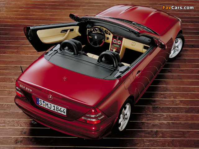 Mercedes-Benz SLK 320 (R170) 2000–04 images (640 x 480)