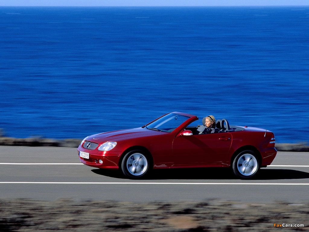 Mercedes-Benz SLK 320 (R170) 2000–04 images (1024 x 768)