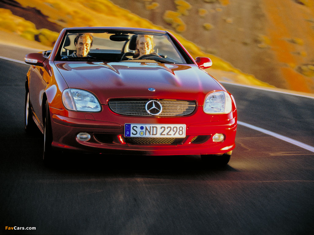 Mercedes-Benz SLK 320 (R170) 2000–04 images (1024 x 768)