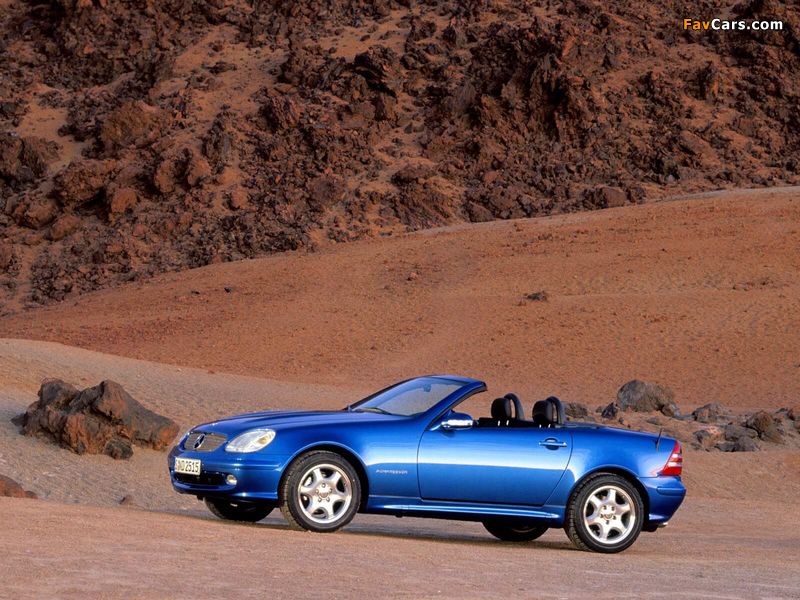 Mercedes-Benz SLK 200 Kompressor (R170) 2000–04 photos (800 x 600)