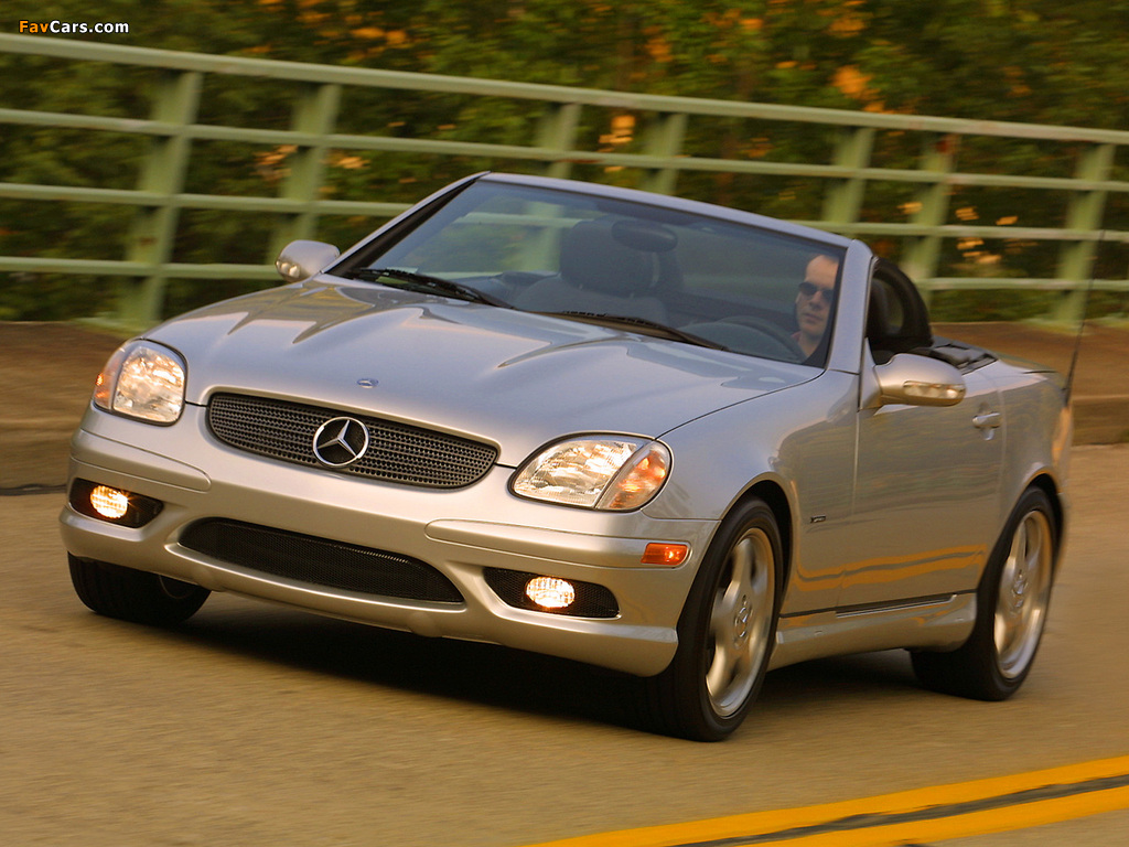 Mercedes-Benz SLK 320 Sports Package US-spec (R170) 2000–04 photos (1024 x 768)