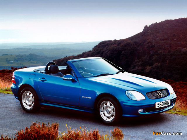 Mercedes-Benz SLK 200 Kompressor UK-spec (R170) 2000–04 pictures (640 x 480)