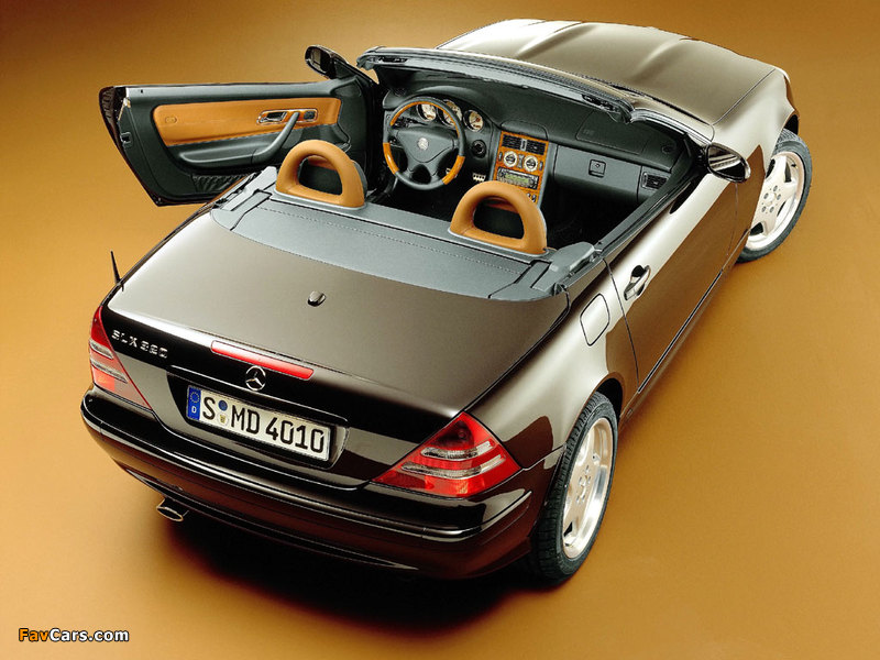 Mercedes-Benz SLK 320 (R170) 2000–04 pictures (800 x 600)