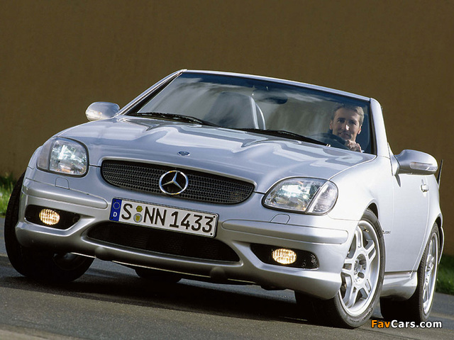 Mercedes-Benz SLK 32 AMG (R170) 2001–04 wallpapers (640 x 480)