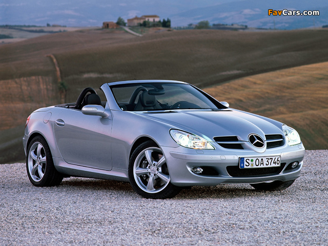 Mercedes-Benz SLK 350 (R171) 2004–07 images (640 x 480)