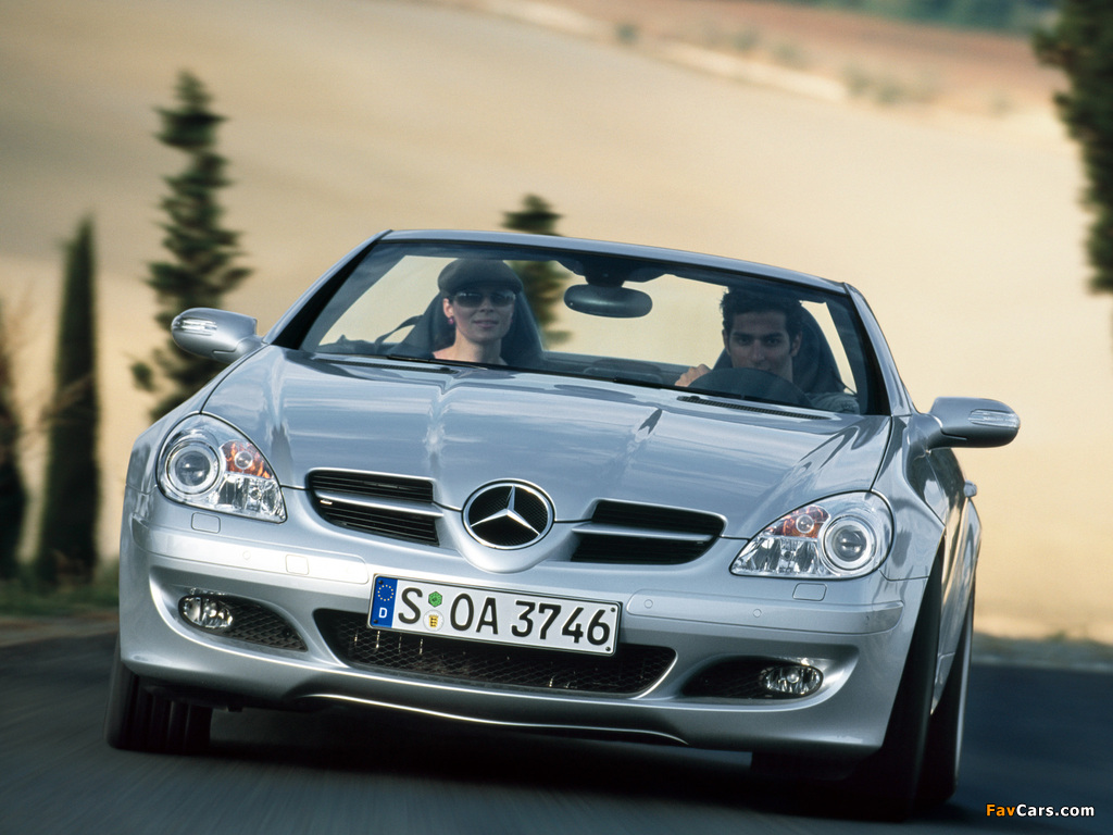 Mercedes-Benz SLK 350 (R171) 2004–07 photos (1024 x 768)