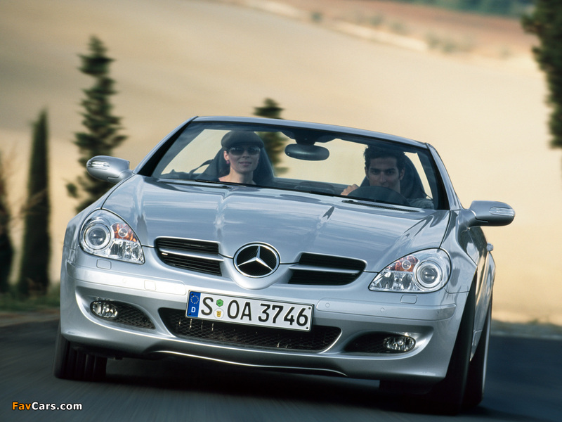 Mercedes-Benz SLK 350 (R171) 2004–07 photos (800 x 600)
