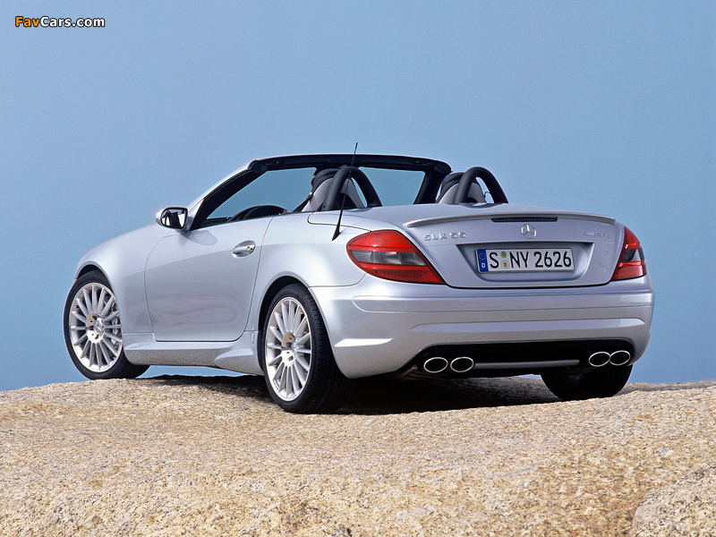 Mercedes-Benz SLK 55 AMG (R171) 2004–08 pictures (800 x 600)