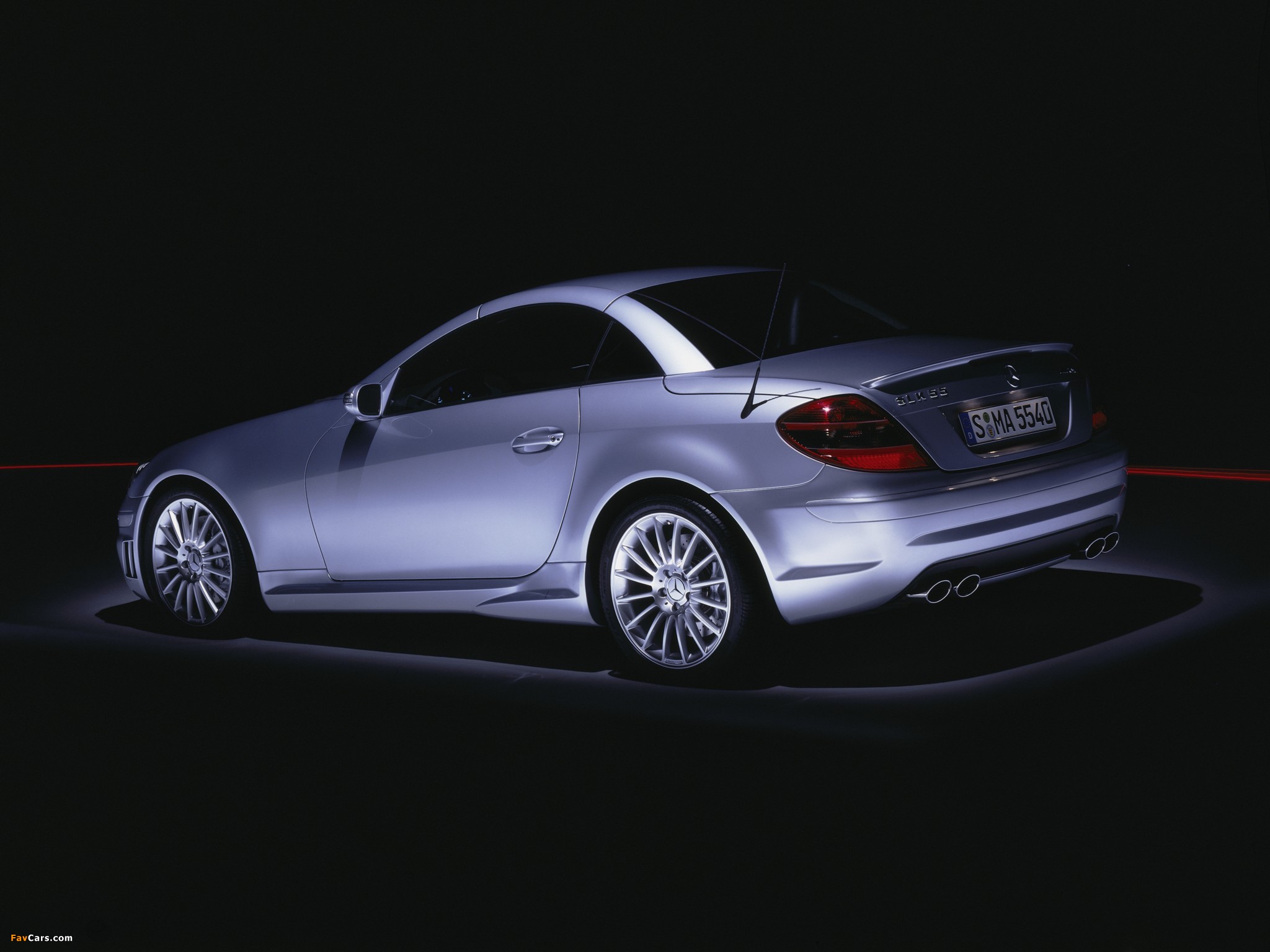 Mercedes-Benz SLK 55 AMG (R171) 2004–08 wallpapers (2048 x 1536)