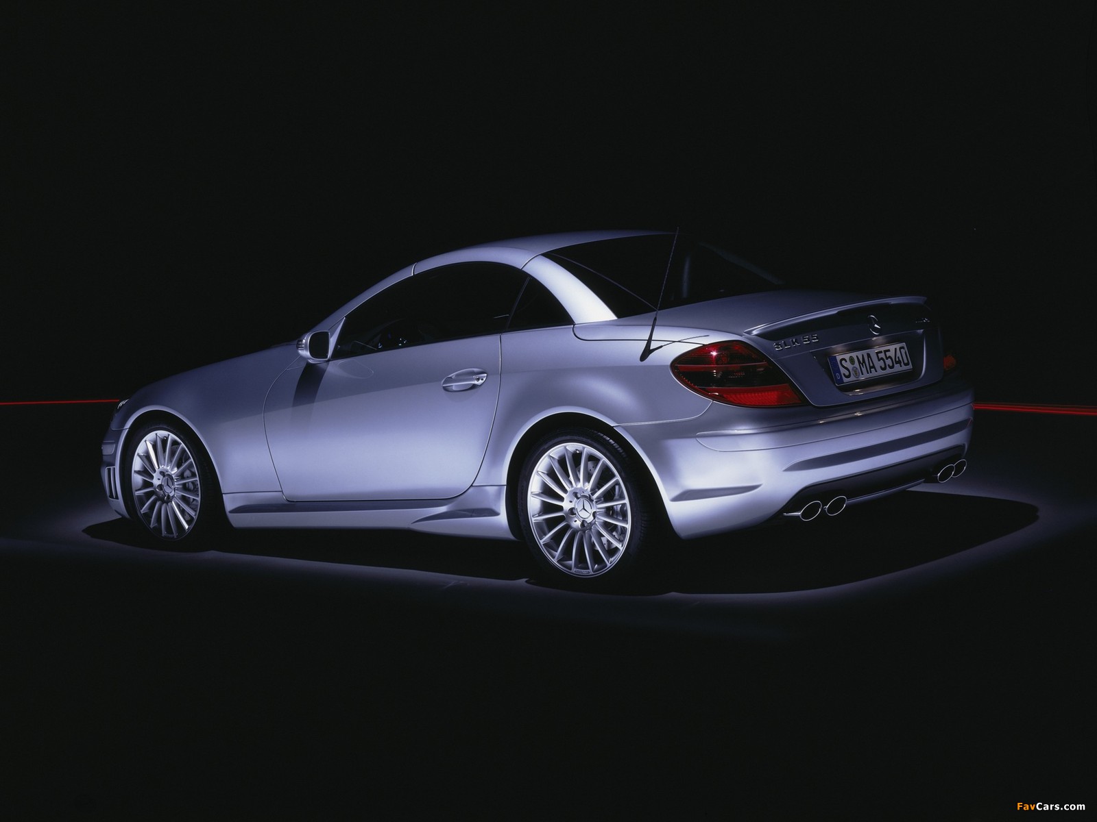 Mercedes-Benz SLK 55 AMG (R171) 2004–08 wallpapers (1600 x 1200)