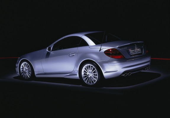 Mercedes-Benz SLK 55 AMG (R171) 2004–08 wallpapers