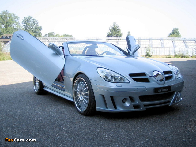 FAB Design Mercedes-Benz SLK-Klasse (R171) 2004–08 wallpapers (640 x 480)