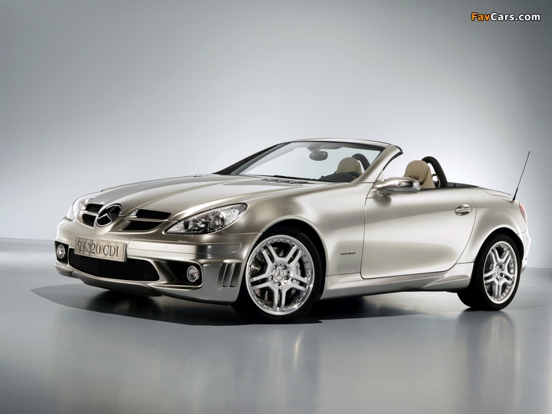 Mercedes-Benz Vision SLK 320 CDI Concept (R171) 2005 wallpapers (800 x 600)