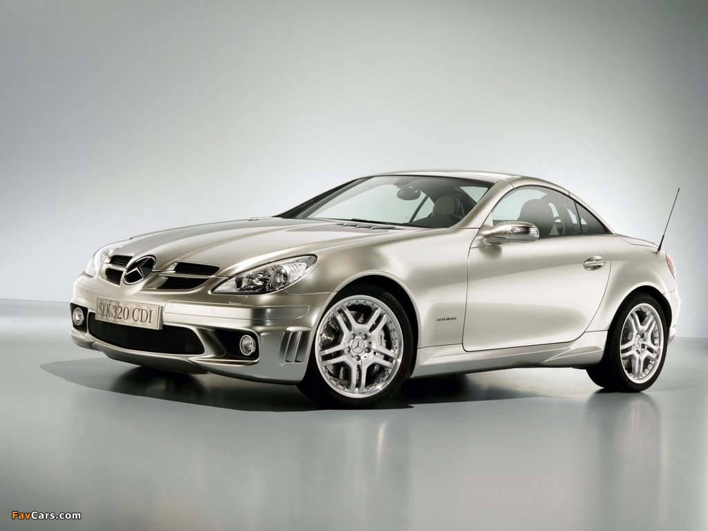 Mercedes-Benz Vision SLK 320 CDI Concept (R171) 2005 wallpapers (1024 x 768)