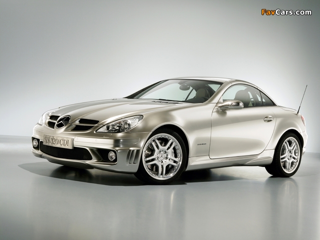 Mercedes-Benz Vision SLK 320 CDI Concept (R171) 2005 wallpapers (640 x 480)