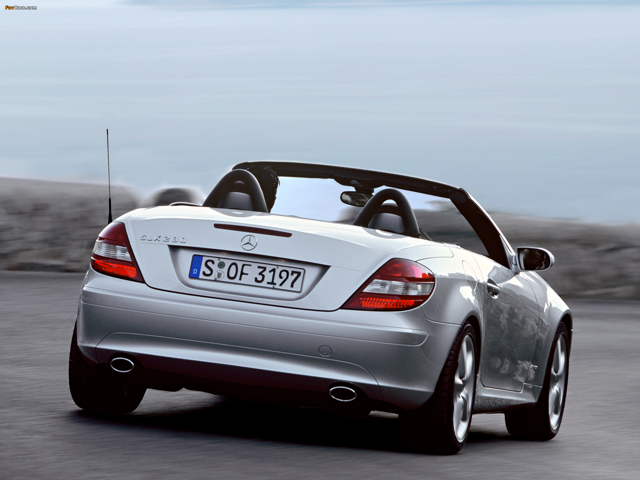 Mercedes-Benz SLK 280 (R171) 2005–07 wallpapers (2048 x 1536)