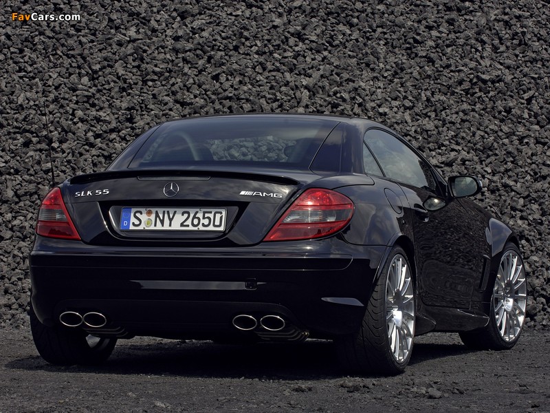 Mercedes-Benz SLK 55 AMG Black Series (R171) 2006–08 images (800 x 600)