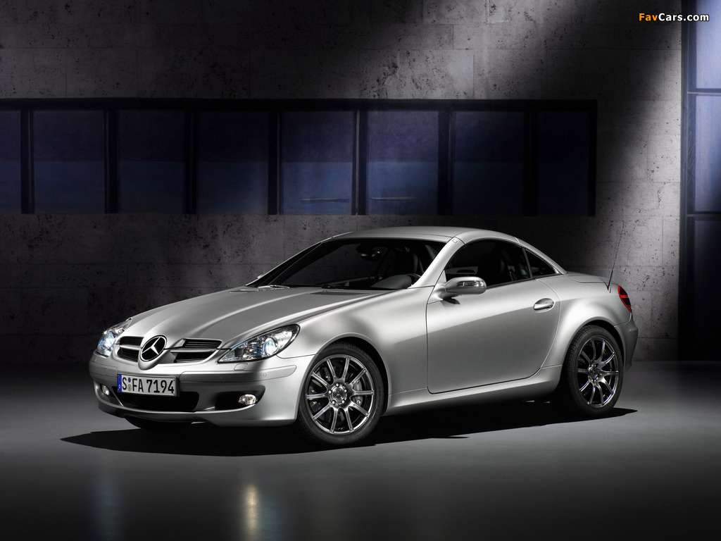 Mercedes-Benz SLK Edition 10 (R171) 2007 wallpapers (1024 x 768)