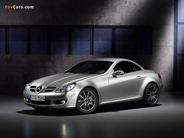 Mercedes-Benz SLK Edition 10 (R171) 2007 wallpapers (640 x 480)