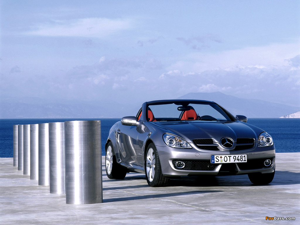 Mercedes-Benz SLK 200 Kompressor (R171) 2008–11 images (1024 x 768)