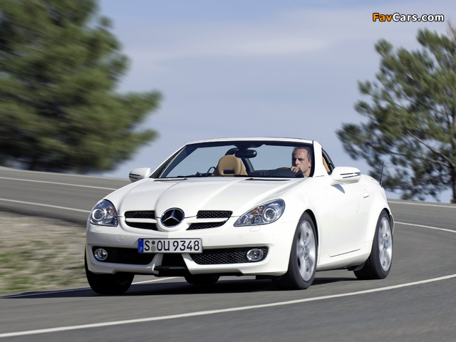Mercedes-Benz SLK 350 (R171) 2008–11 images (640 x 480)