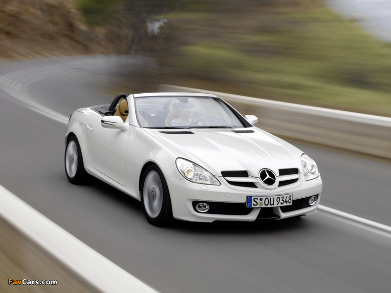 Mercedes-Benz SLK 350 (R171) 2008–11 images (800 x 600)