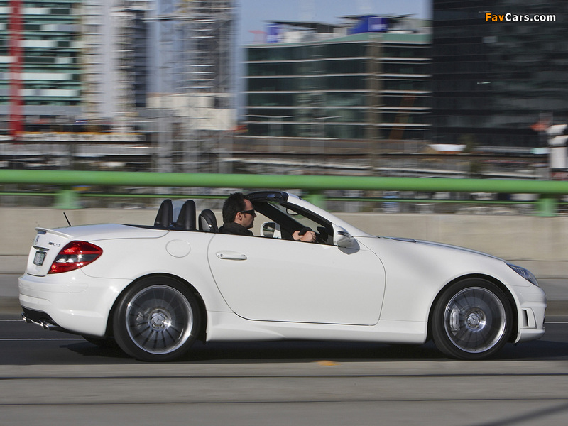 Mercedes-Benz SLK 55 AMG AU-spec (R171) 2008–11 images (800 x 600)