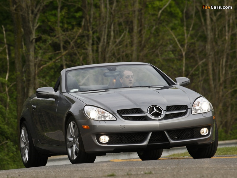 Mercedes-Benz SLK 350 US-spec (R171) 2008–11 photos (800 x 600)