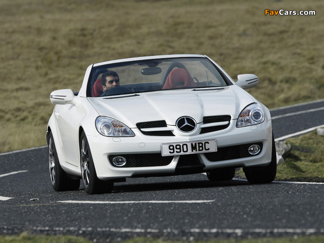 Mercedes-Benz SLK 280 UK-spec (R171) 2008–11 photos (640 x 480)
