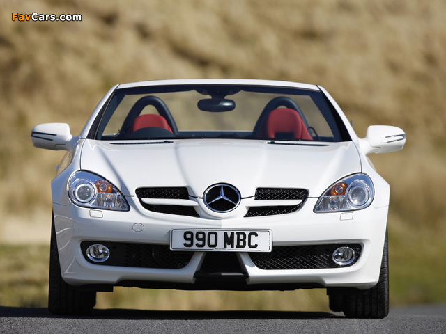 Mercedes-Benz SLK 280 UK-spec (R171) 2008–11 photos (640 x 480)