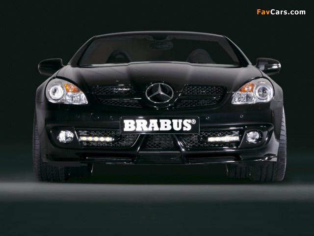 Brabus Mercedes-Benz SLK-Klasse (R171) 2008–11 photos (640 x 480)