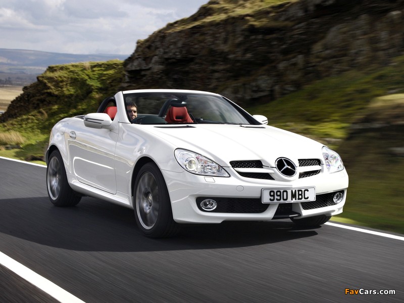 Mercedes-Benz SLK 280 UK-spec (R171) 2008–11 photos (800 x 600)