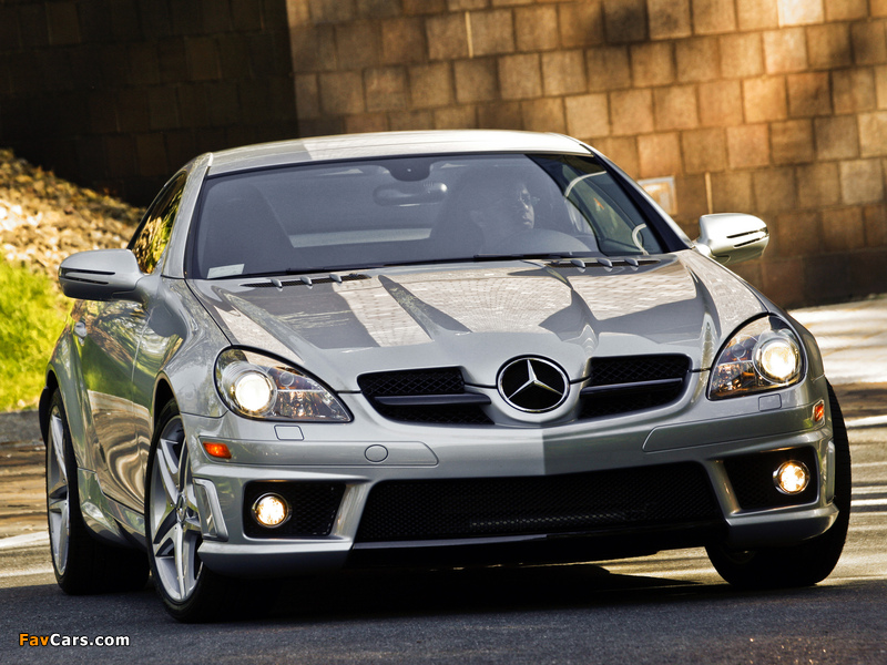 Mercedes-Benz SLK 55 AMG US-spec (R171) 2008–11 pictures (800 x 600)