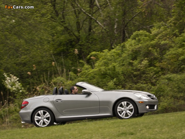 Mercedes-Benz SLK 350 US-spec (R171) 2008–11 pictures (640 x 480)