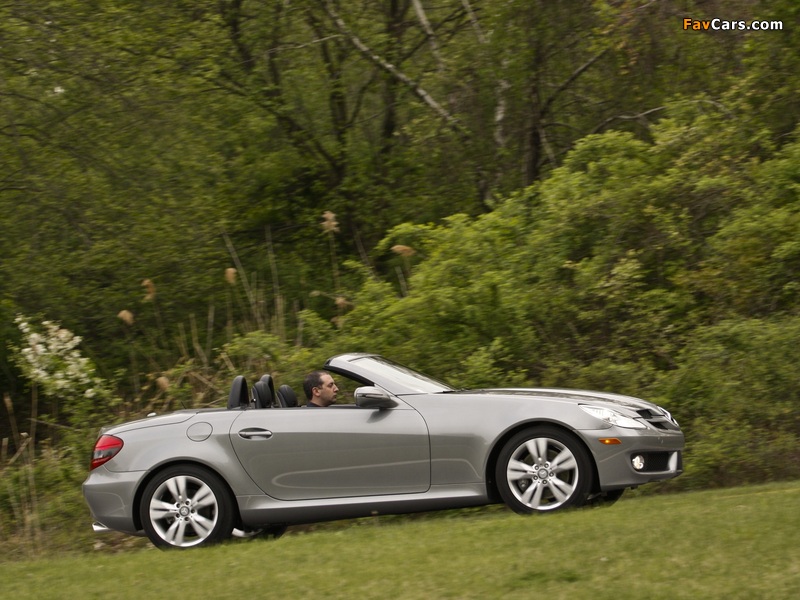 Mercedes-Benz SLK 350 US-spec (R171) 2008–11 pictures (800 x 600)