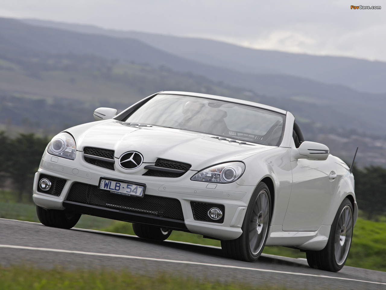 Mercedes-Benz SLK 55 AMG AU-spec (R171) 2008–11 pictures (1280 x 960)