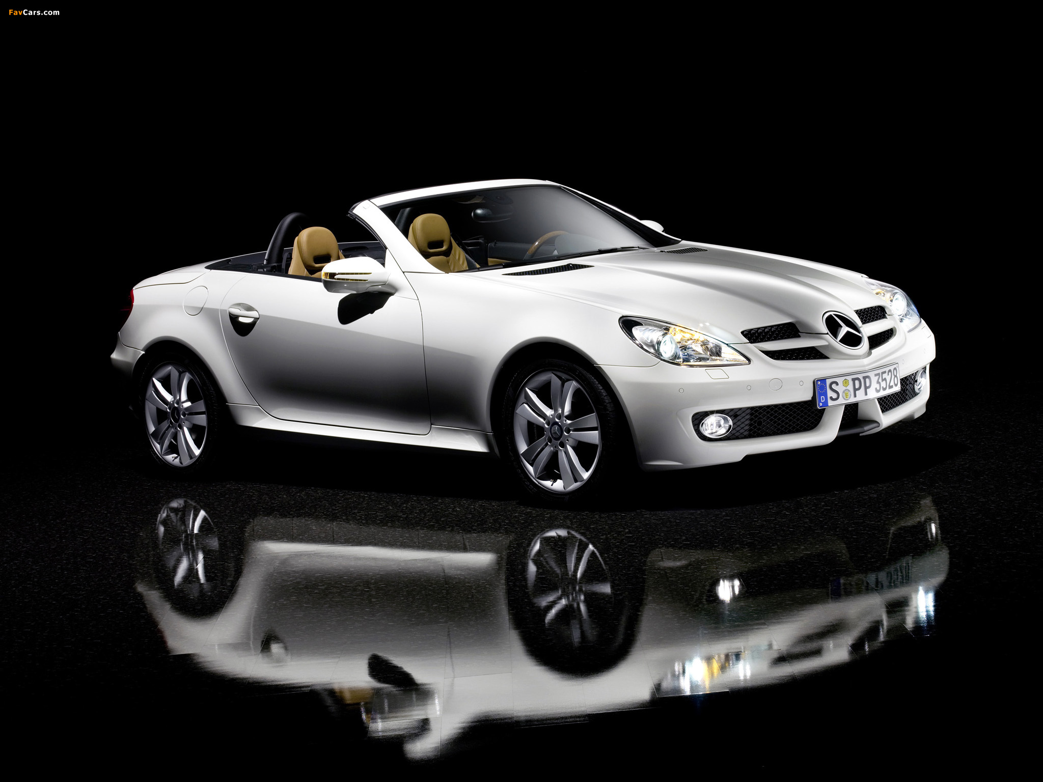 Mercedes-Benz SLK 350 (R171) 2008–11 wallpapers (2048 x 1536)