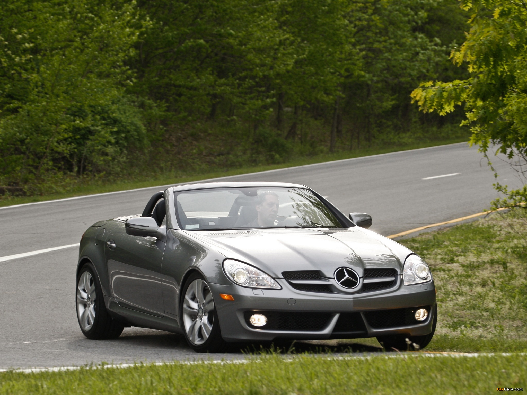 Mercedes-Benz SLK 350 US-spec (R171) 2008–11 wallpapers (2048 x 1536)