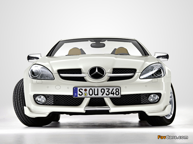Mercedes-Benz SLK 350 (R171) 2008–11 wallpapers (640 x 480)