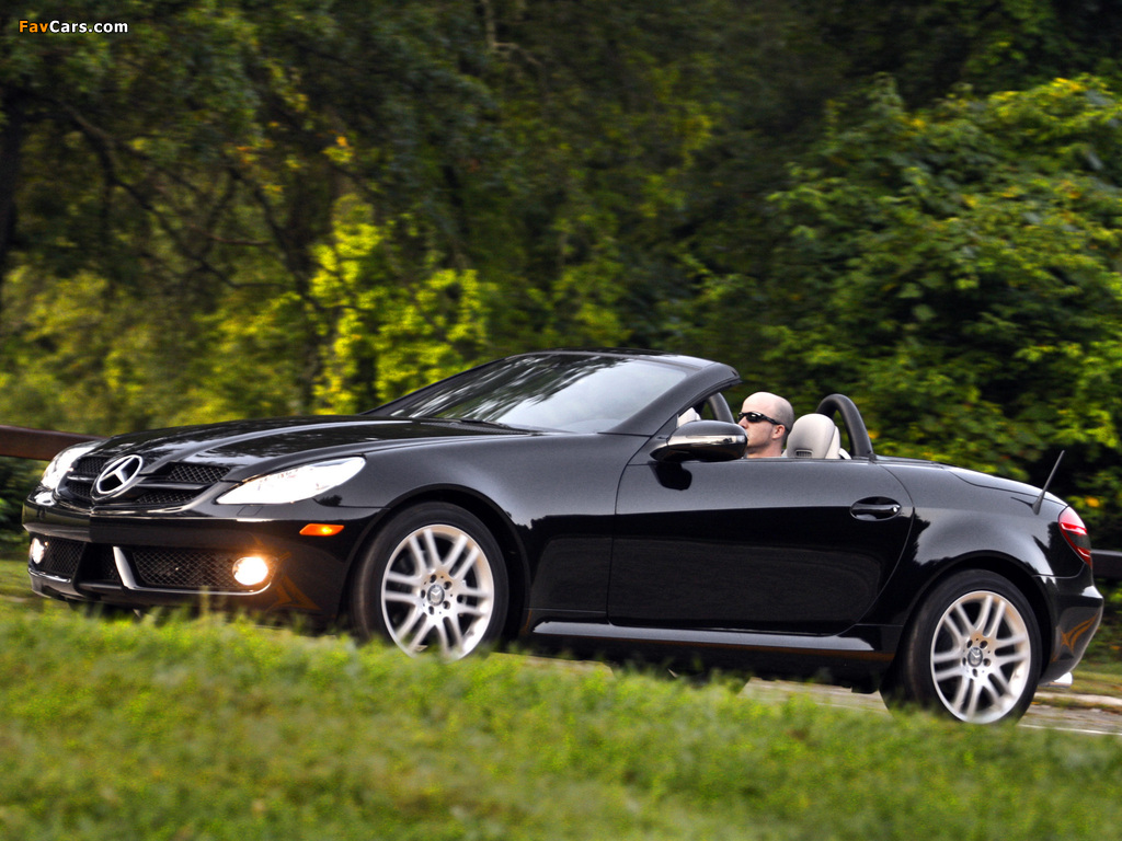 Mercedes-Benz SLK 300 US-spec (R171) 2009–11 photos (1024 x 768)