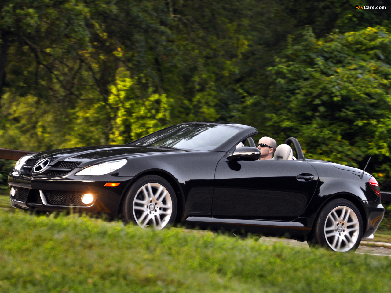 Mercedes-Benz SLK 300 US-spec (R171) 2009–11 photos (1280 x 960)