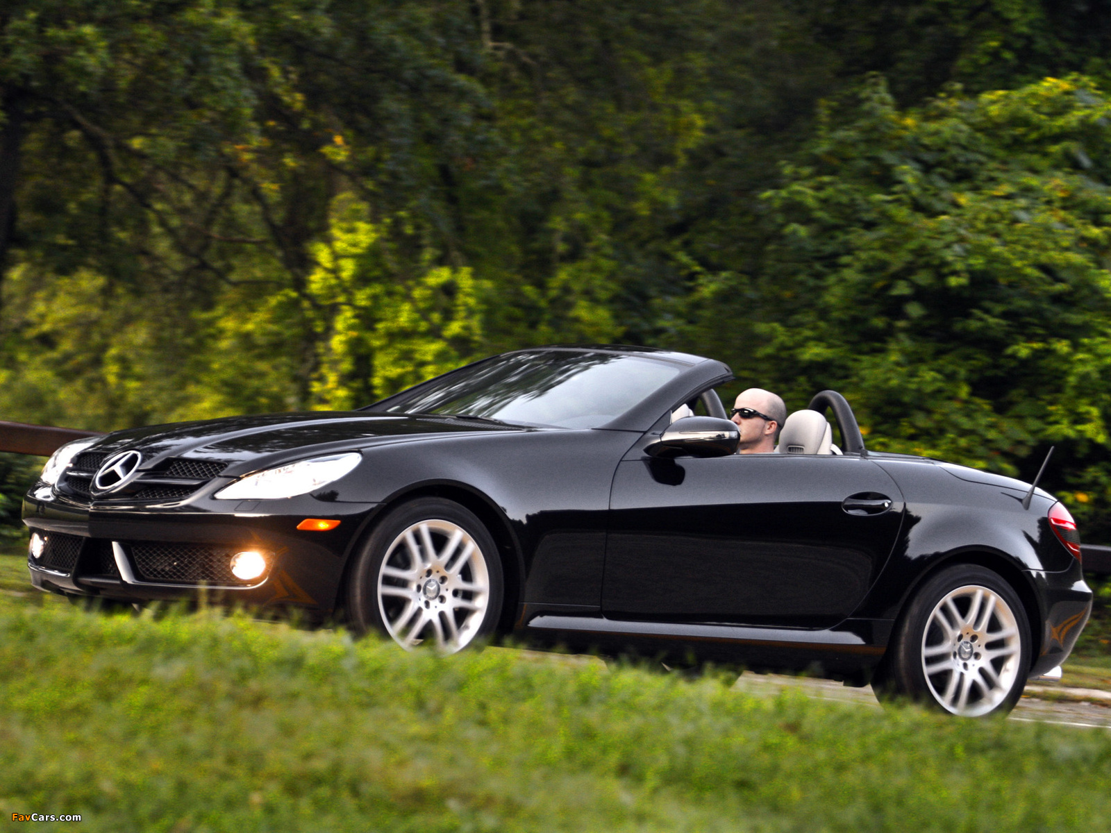 Mercedes-Benz SLK 300 US-spec (R171) 2009–11 photos (1600 x 1200)