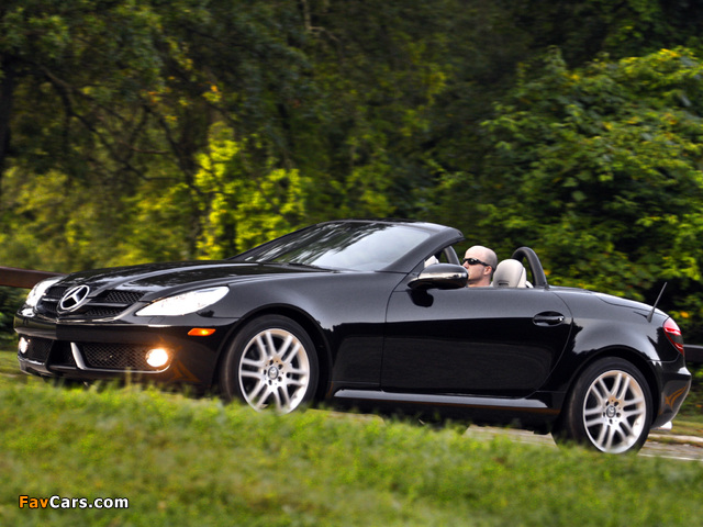 Mercedes-Benz SLK 300 US-spec (R171) 2009–11 photos (640 x 480)