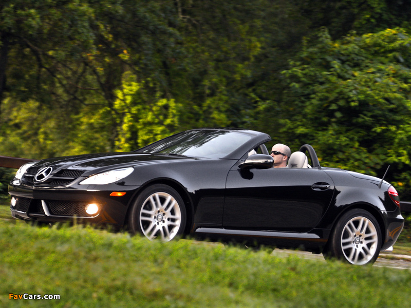 Mercedes-Benz SLK 300 US-spec (R171) 2009–11 photos (800 x 600)